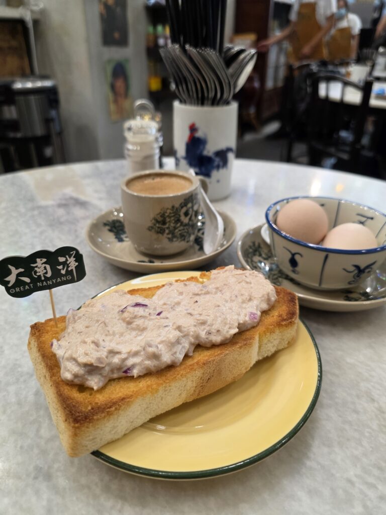tuna thick toast