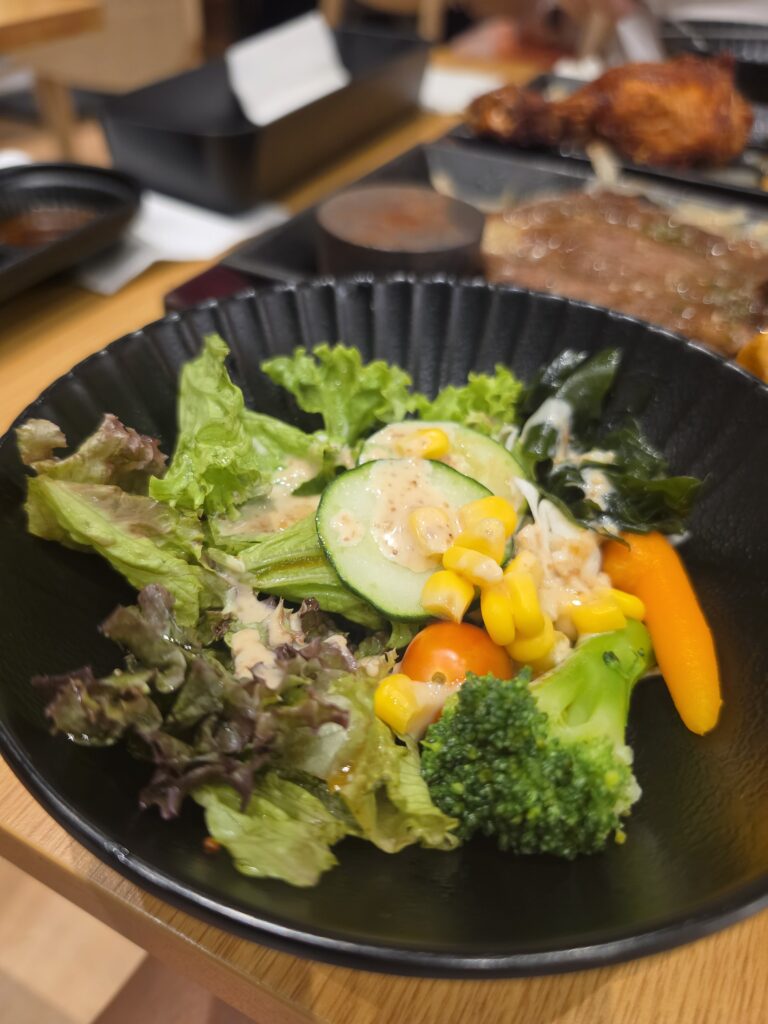 fresh crunchy salad
