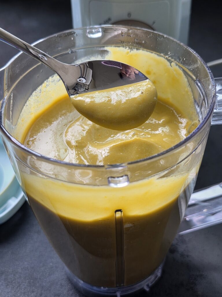Pumpkin Gula Melaka Kaya: A Comforting Homemade Treasure 7 blend to smoothen it