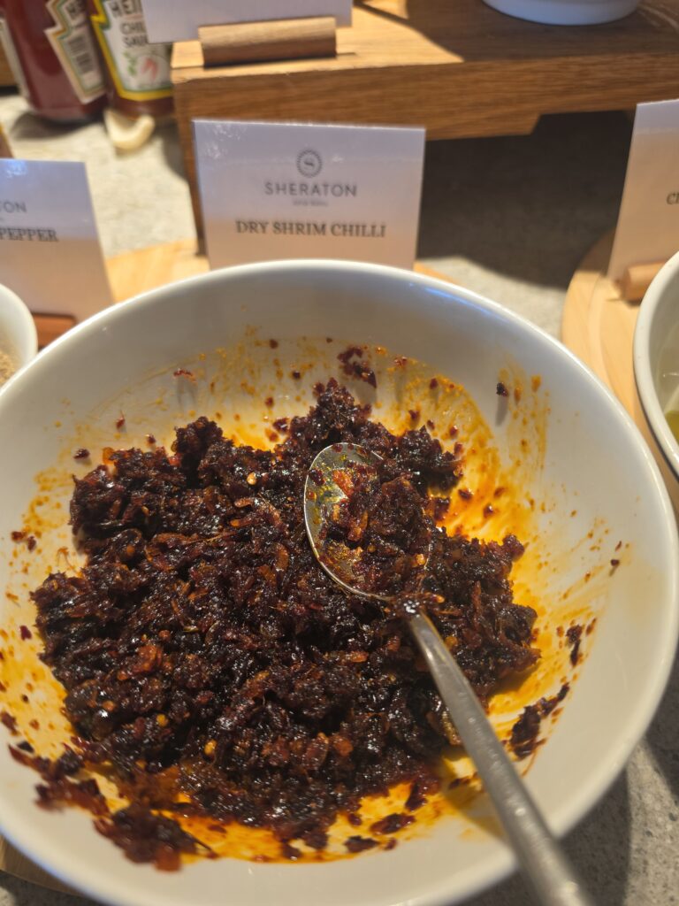 Sheraton JB Hotel Breakfast: The Unforgettable Chilli Porridge Experience 3 sheraton jb hotel dried shrimp chilli