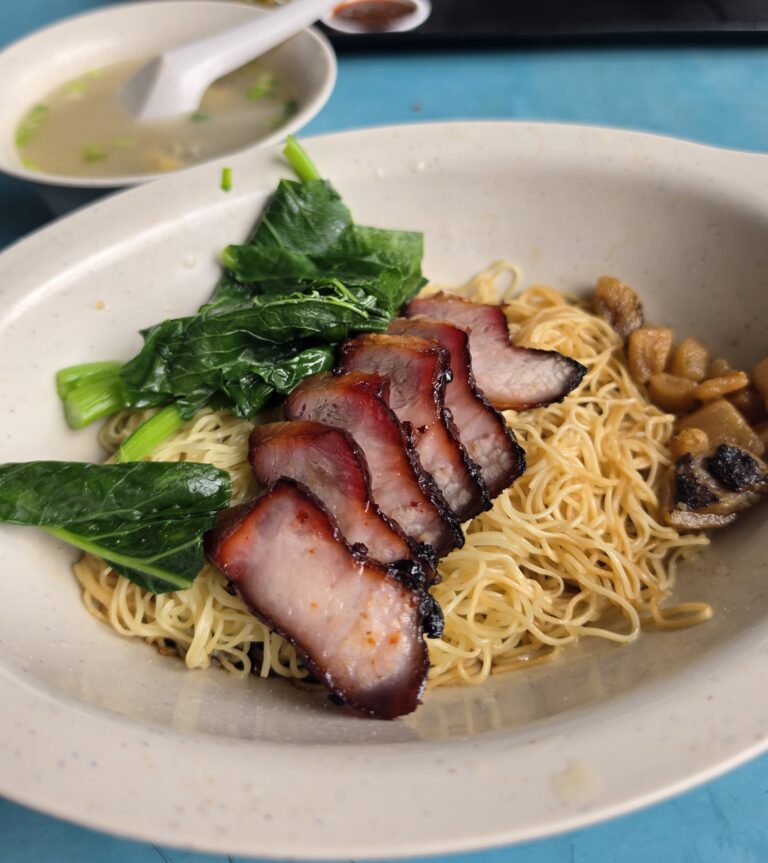 Chef Kang's Noodles with Char Siew and Wanton