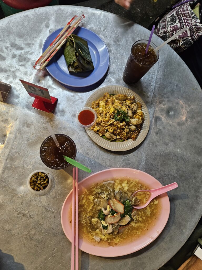 New Lane Food Street Penang: 1 Legendary Night of Must-Try Street Food 5 New Lane food Street shared food