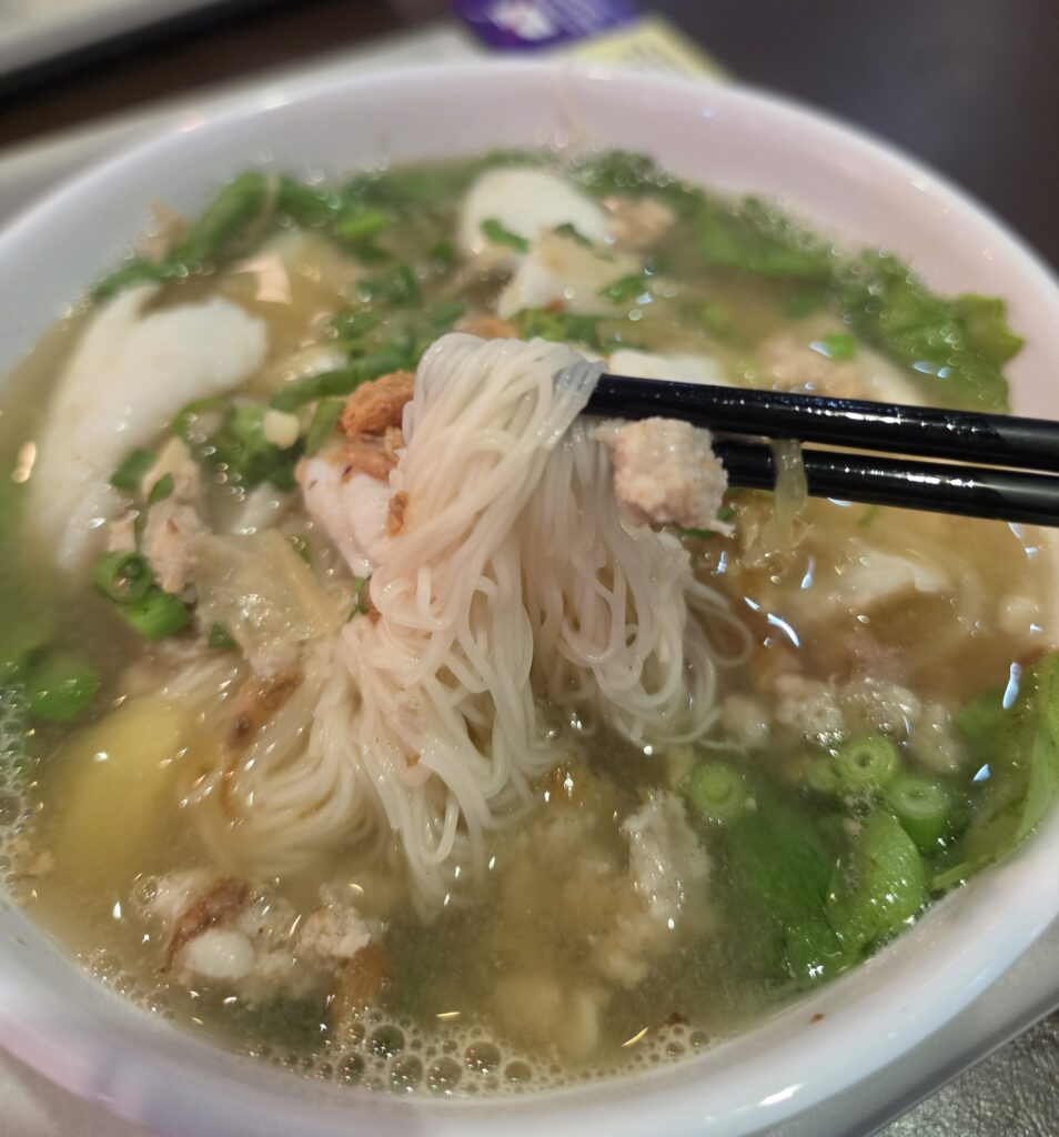 fish soup with mee sua