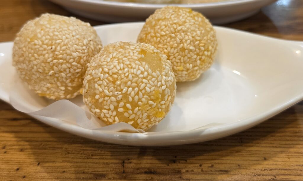 Sum Dim Sum: Discover Delightful Twists on Classic Dim Sum 10 Salted Egg Sesame Ball