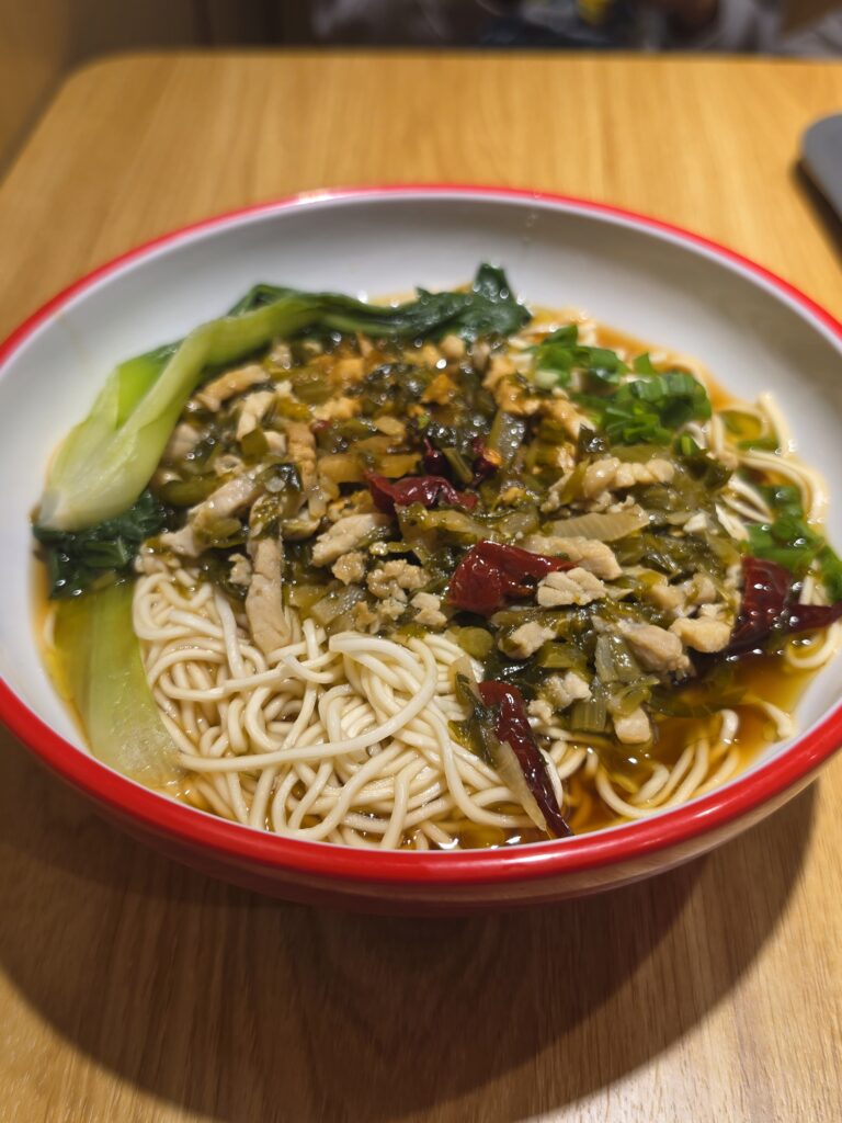 Salted Vegetables La Mian