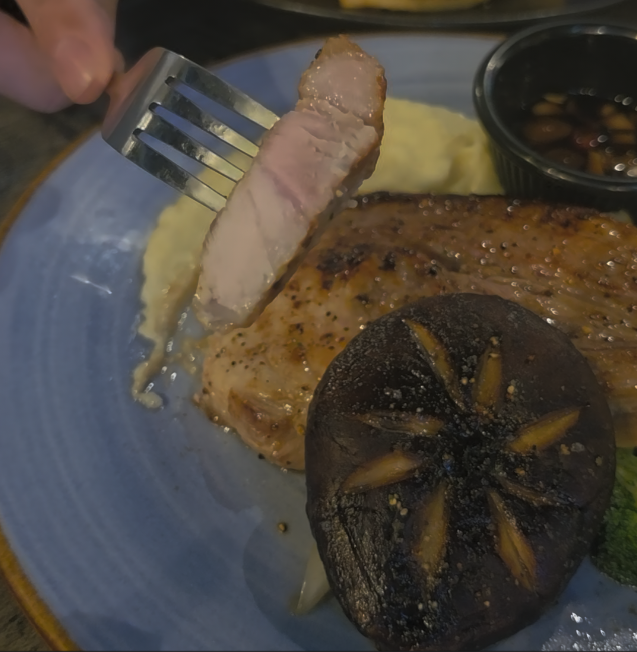 BistrOne36: From Juicy Pork Steak to an Irresistible Lava Cake 5 Juicy Grilled Pork Steak