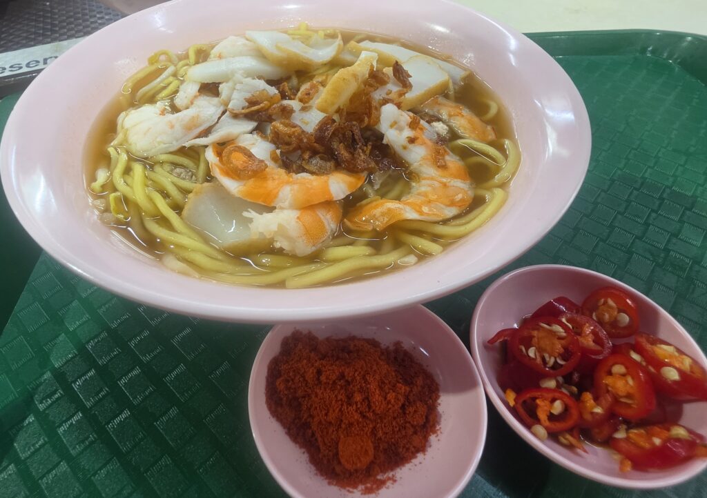 Affordable Old-School Prawn Mee at Lai Hiang Pork Rib Prawn Mee 2 prawn noodle soup