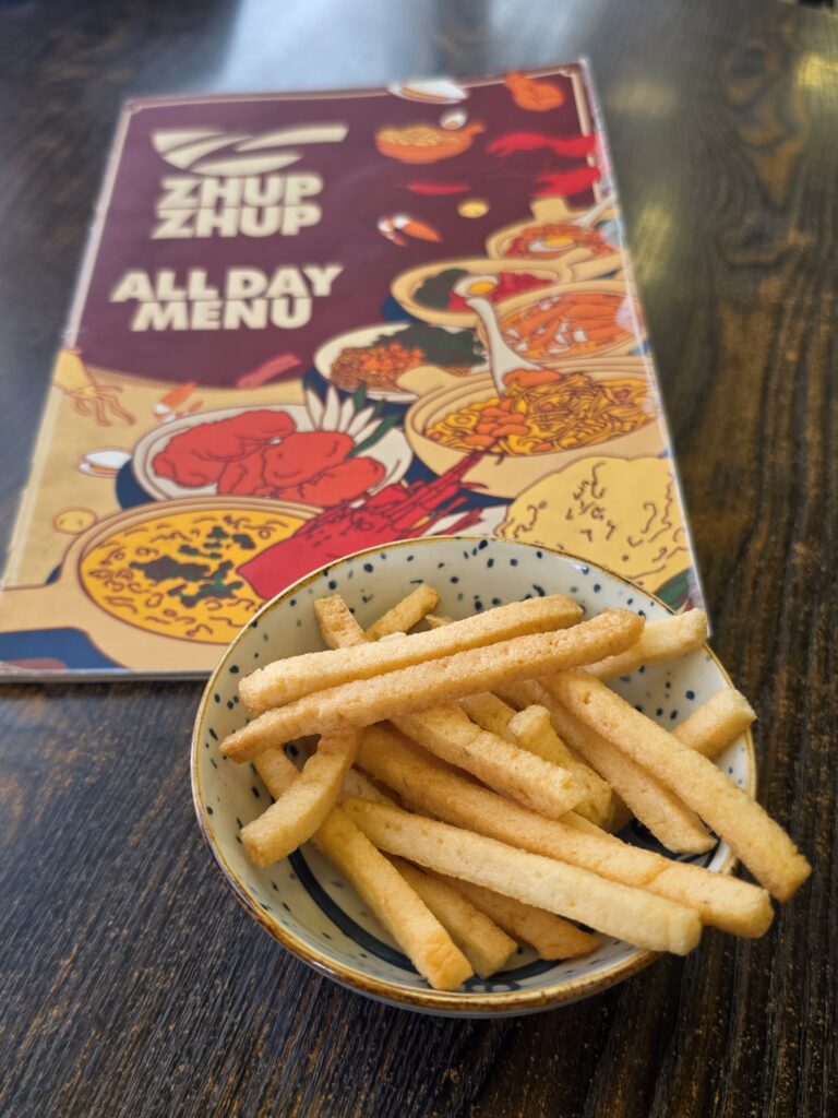 Zhup Zhup: An Unforgettable Michelin Bib Gourmand Claypot Prawn Noodle Experience 3 Zhup Zhup Prawn sticks
