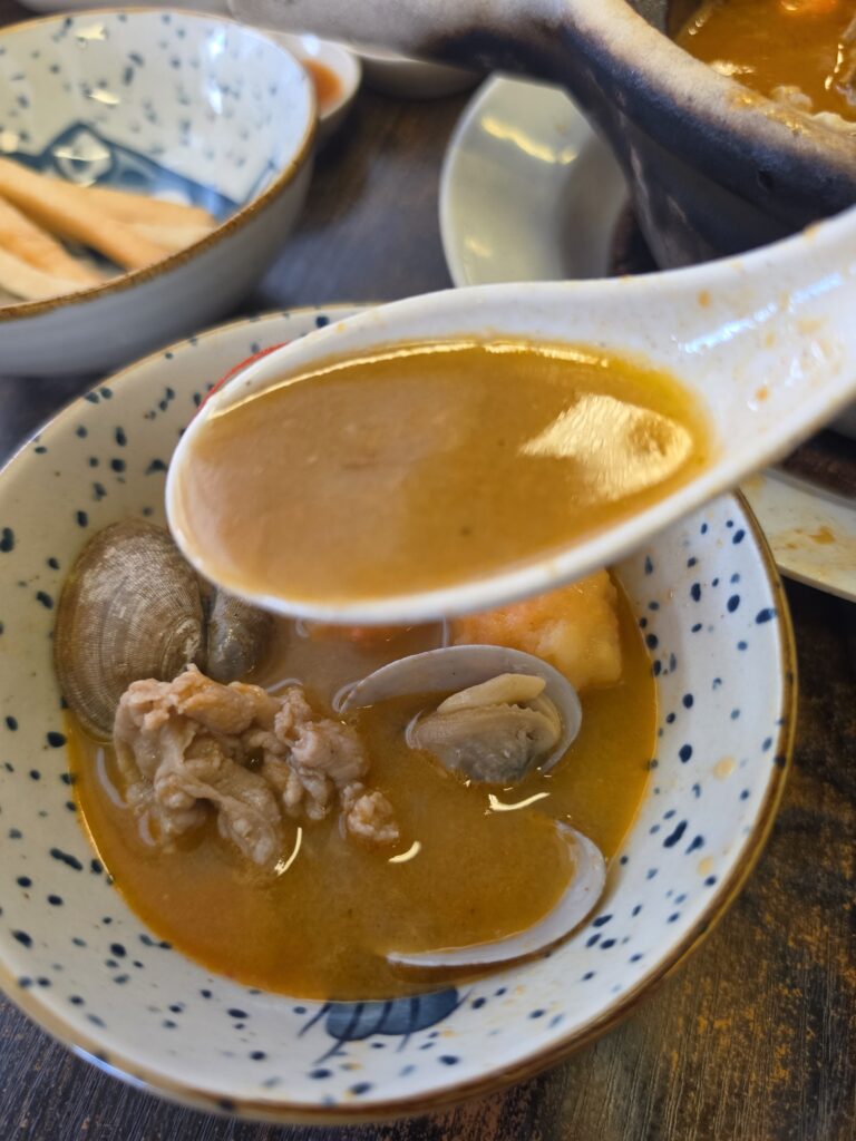 Zhup Zhup prawn soup