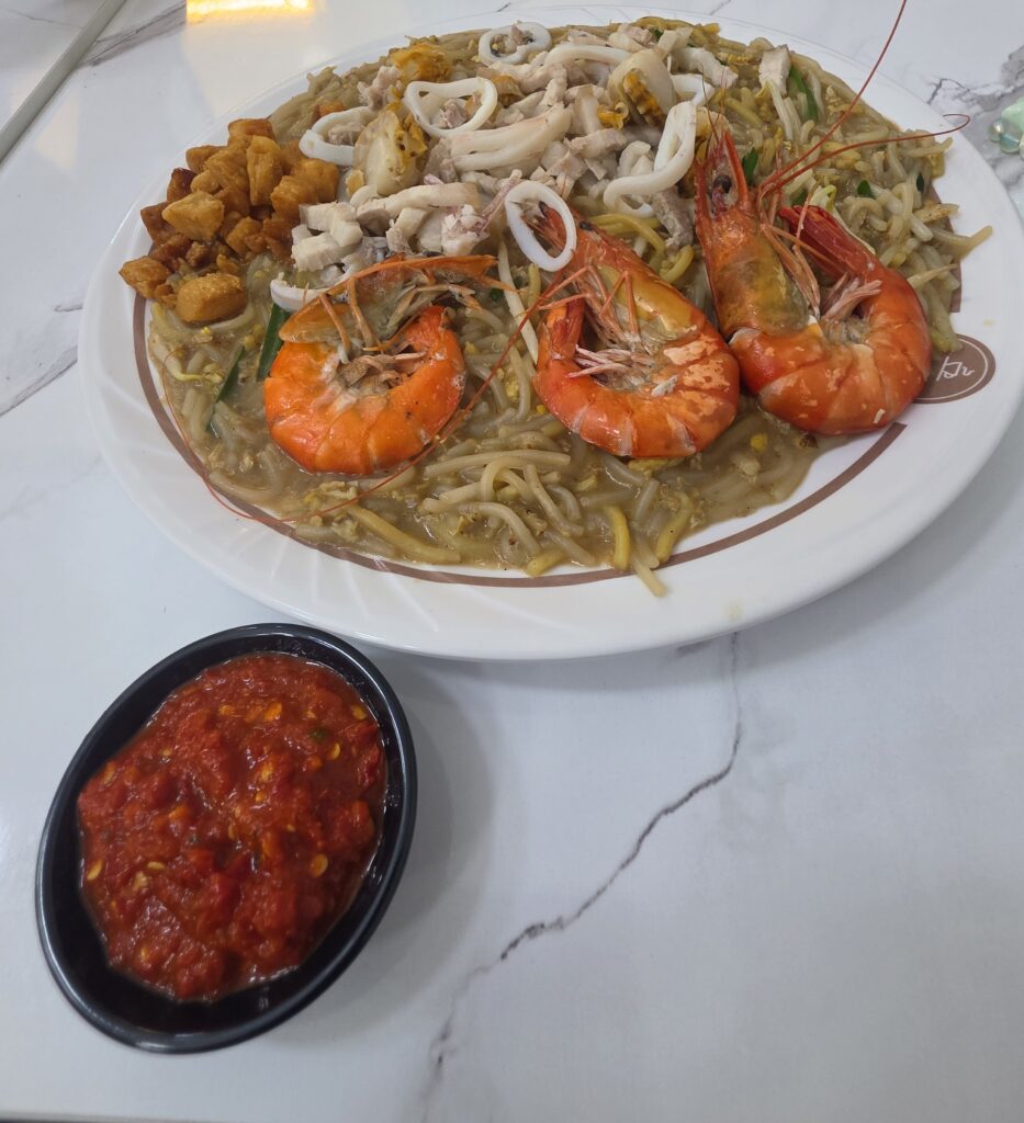 Bao Er Cafe: Famous Fried Hokkien Mee & Kaya Toast Worth the Queue? 3 Signature Deluxe Hokkien Mee with Chilli