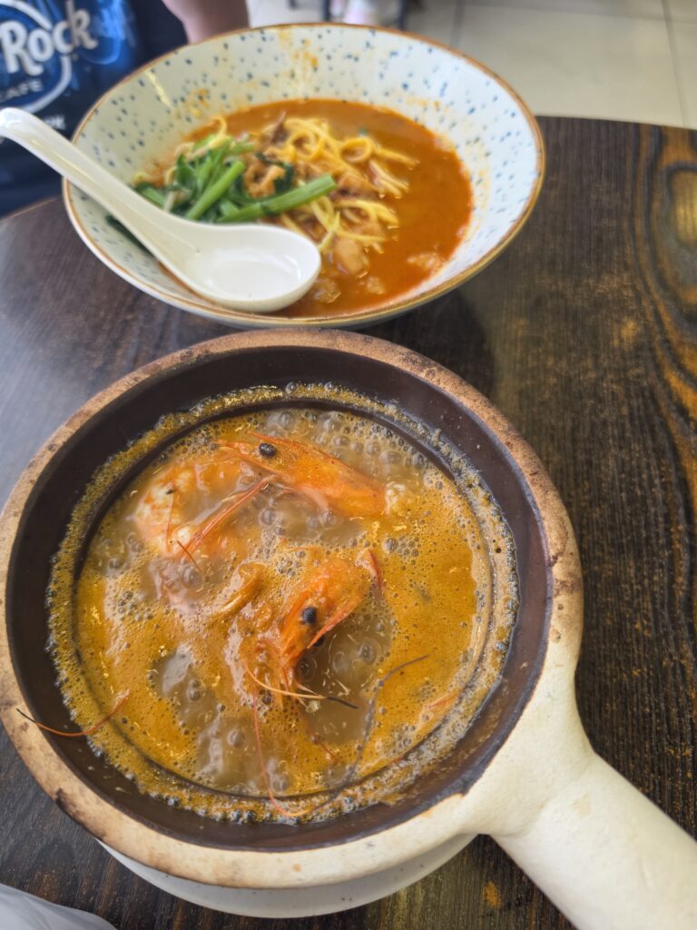 Zhup Zhup: An Unforgettable Michelin Bib Gourmand Claypot Prawn Noodle Experience 4 One prawn Co Prawn Noodle
