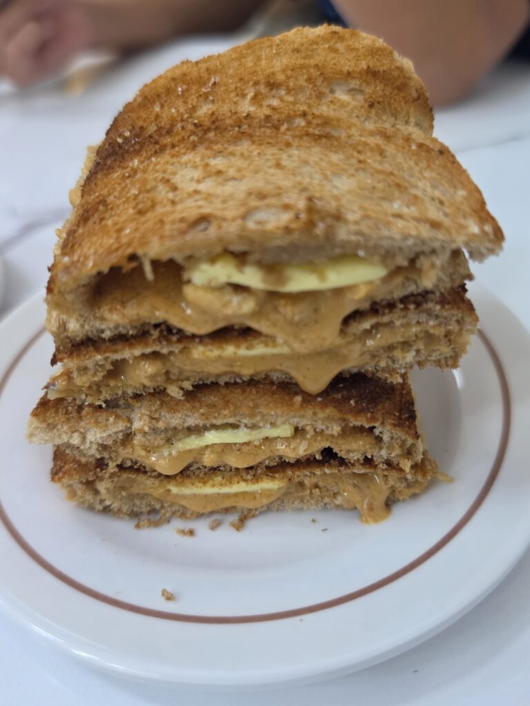 Bao Er Cafe: Famous Fried Hokkien Mee & Kaya Toast Worth the Queue? 7 Peanut Butter Toast