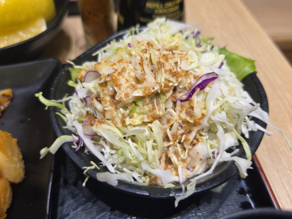 Nakajima Suisan Grilled Fish: A Worthwhile Japanese Grilled Fish Set with Fresh Sweet Flavours 6 salad 1