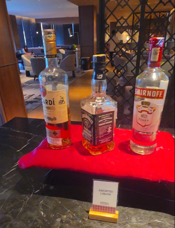 Experience the Club Lounge at PARKROYAL A'Famosa Melaka Resort: A Relaxing Luxury Escape 13 Assorted Liquor