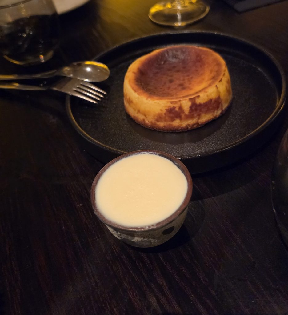 FOC Restaurant Singapore: An Incredible Barcelona Dining Experience in Singapore 13 Basque Cheesecake with “Sablée” and Whisky Ice Cream.