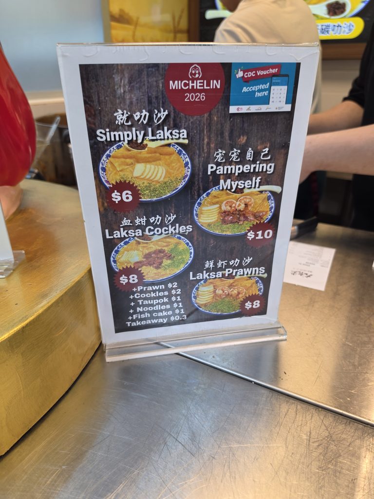 King of Laksa SG: The Amazing Low-Carb Laksa Drawing Long Queues 3 King of Laksa Menu