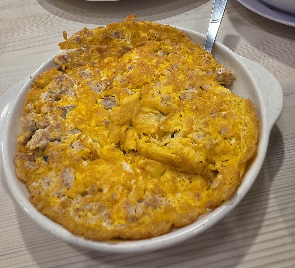 Minced Pork Omelette