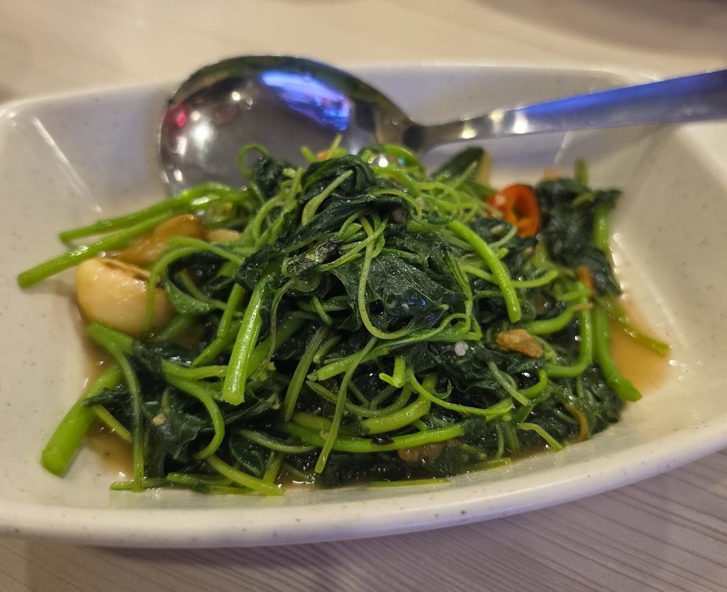 Stir Fried Spinach with Garlic