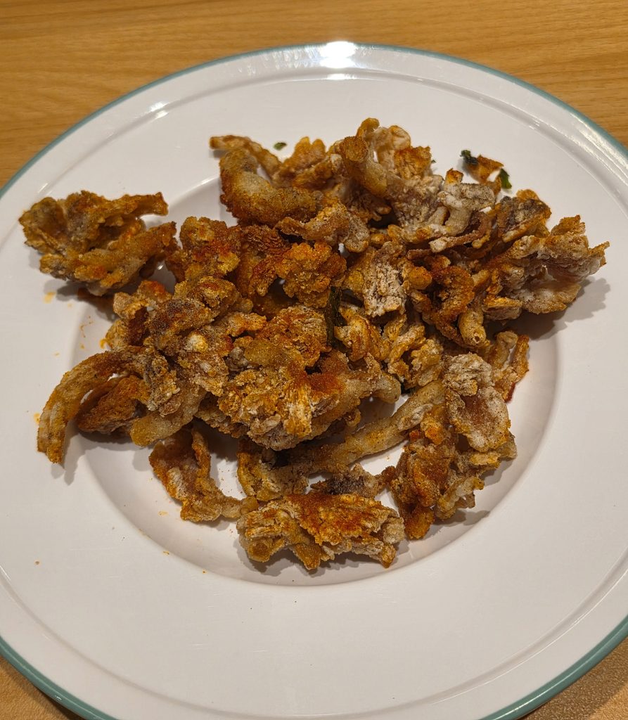 Crispy Fried Mushroom Spicy