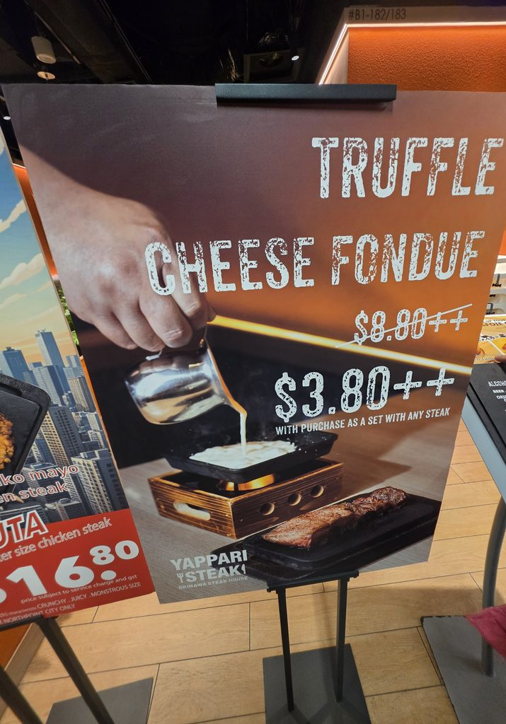 Truffle Cheese Fondue